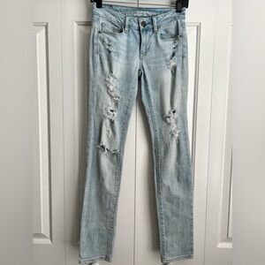 American Eagle Skinny Stretch Jeans Size 00